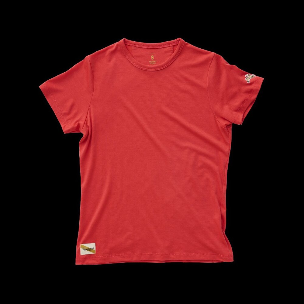 Tracksmith Harrier Tee - '23 Size SDark Rose / S / Tops